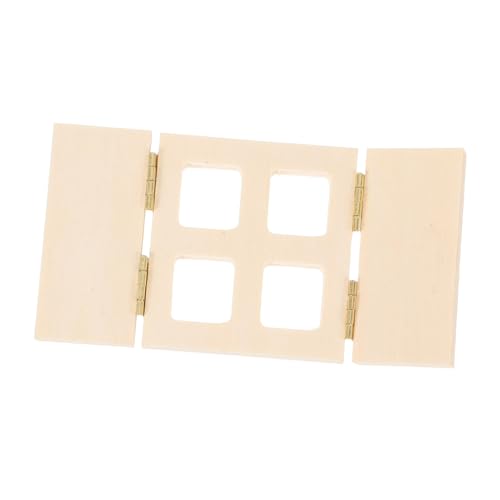 GARIOUANS Puppenhaus Fenster mit Funktionalen Scharnieren Hochdetaillierte Holzreplik für Miniaturfotografie und Puppenhaus Dekoration für Kreative Szenen und Requisiten GARIOUANS Puppenhaus Fenster mit Funktionalen Scharnieren Hochdetaillierte Holzreplik für Miniaturfotografie und Puppenhaus Dekoration für Kreative Szenen und Requisiten von GARIOUANS