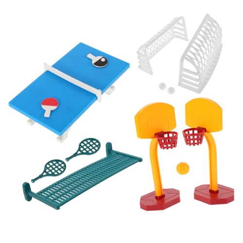GARIOUANS Puppenhaus-spielplatzmodell Minisport Realistische Miniaturen Minispielplatz Miniatur-puppenhauszubehör Zubehör Für Puppenhäuser Mini-puppenhauszubehör Mini -tennisschläger Plastik GARIOUANS Puppenhaus-spielplatzmodell Minisport Realistische Miniaturen Minispielplatz Miniatur-puppenhauszubehör Zubehör Für Puppenhäuser Mini-puppenhauszubehör Mini -tennisschläger Plastik von GARIOUANS