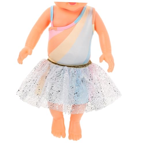 GARIOUANS Puppenkleid Regenbogen Tüllrock Bunter Prinzessin Tutu für Mädchen Puppen Passend für Geburtstage Feiertage und Besondere Anlässe GARIOUANS Puppenkleid Regenbogen Tüllrock Bunter Prinzessin Tutu für Mädchen Puppen Passend für Geburtstage Feiertage und Besondere Anlässe von GARIOUANS