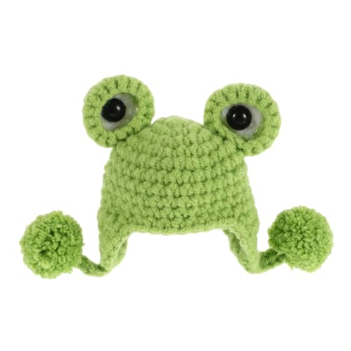 GARIOUANS Puppenmütze Puppe Strickmütze Winzige Wintermützen Kunst DIY Handwerk Strick Dekoration Puppenstrickmütze Kleine Mütze Süße Mütze Mini-strickmützen Aus Wollgarn Bärenhut Garn Grün GARIOUANS Puppenmütze Puppe Strickmütze Winzige Wintermützen Kunst DIY Handwerk Strick Dekoration Puppenstrickmütze Kleine Mütze Süße Mütze Mini-strickmützen Aus Wollgarn Bärenhut Garn Grün von GARIOUANS