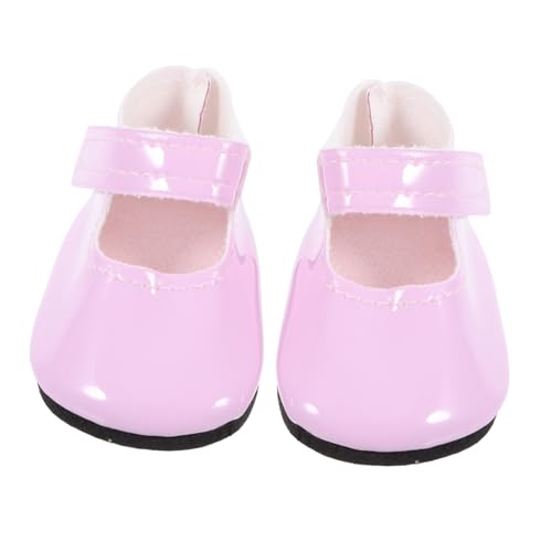 GARIOUANS Puppenschuhe Mädchen Leder Mini Schuhe PU Material Strapazierfähig Passgenau für Puppen DIY Puppenbekleidung Zubehör GARIOUANS Puppenschuhe Mädchen Leder Mini Schuhe PU Material Strapazierfähig Passgenau für Puppen DIY Puppenbekleidung Zubehör von GARIOUANS