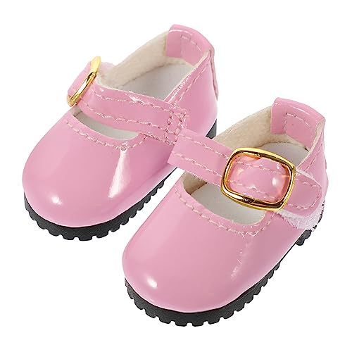 GARIOUANS Puppenschuhe aus Leder für Mini Bjd Rosa Dekorative Schuhe für Geeignet für Puppen für Dress Up und zu Besonderen Anlässen GARIOUANS Puppenschuhe aus Leder für Mini Bjd Rosa Dekorative Schuhe für Geeignet für Puppen für Dress Up und zu Besonderen Anlässen von GARIOUANS