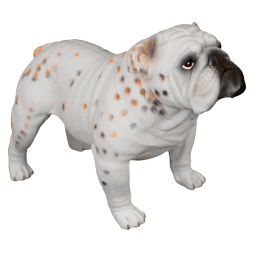 GARIOUANS Realistische Bulldogge Figur aus Solidem Kunststoff Glatte Oberfläche Leicht und Robust als Fotorequisite Dekoratives Haustiermodell für Kinderzimmer und Büro GARIOUANS Realistische Bulldogge Figur aus Solidem Kunststoff Glatte Oberfläche Leicht und Robust als Fotorequisite Dekoratives Haustiermodell für Kinderzimmer und Büro von GARIOUANS