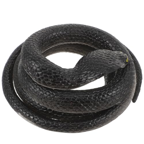 GARIOUANS Realistische Cobra Figur Garten Dekoration Fake Schlange Modell Outdoor Party Requisit Lernspielzeug für Pflanzen von GARIOUANS