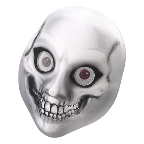 GARIOUANS Realistische Cosplay Maske Halloween Gruselmaske aus Atmungsaktivem Teufelsmaske für Erwachsene Halloween Karneval Maskerade und Kostümparty von GARIOUANS