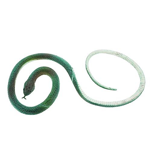 GARIOUANS Simulation Snake Toy Gummischlange Für Halloween Pranks Und Dekoration Hochwertige Figur Für Garten Und Partys Für Scherzartikel Und Rollenspiele von GARIOUANS