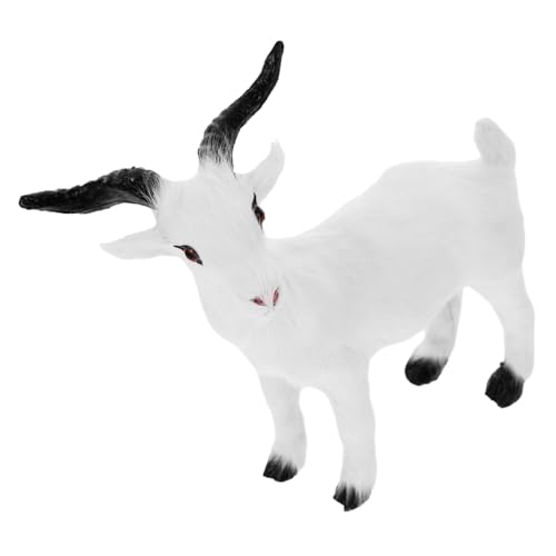 GARIOUANS Realistische Kleine Ziegenfigur Miniatur Dekoratives Ziegenmodell für Mikrolandschaft Garten und Desktop Deko Geeignet Stabile Tierfigur aus Hochwertigem Material GARIOUANS Realistische Kleine Ziegenfigur Miniatur Dekoratives Ziegenmodell für Mikrolandschaft Garten und Desktop Deko Geeignet Stabile Tierfigur aus Hochwertigem Material von GARIOUANS