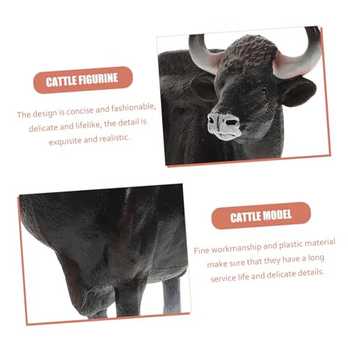 GARIOUANS Realistische Kunststoff Rinder Figur Tiermodell für Langlebige Wildtier Dekoration Feine Verarbeitung Naturgetreues Design Vielseitig Einsetzbar für Lernen und Dekorieren GARIOUANS Realistische Kunststoff Rinder Figur Tiermodell für Langlebige Wildtier Dekoration Feine Verarbeitung Naturgetreues Design Vielseitig Einsetzbar für Lernen und Dekorieren von GARIOUANS