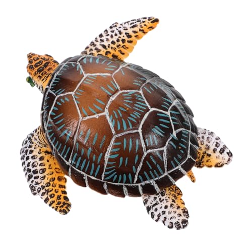 GARIOUANS Realistische Schildkrötenfigur aus Dekorative Tierstatue für Kinderzimmer und Garten Lebensechte Simulationstier Figur für Kreative Gestaltung und Lernspielzeug von GARIOUANS