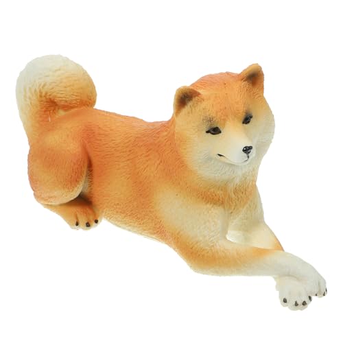 GARIOUANS Realistische Shiba Inu Hundeskulptur aus Kunststoff Kleines Dekoratives Hundemodell für Zuhause Büro Garten Miniaturfigur als für Hundebesitzer Tischdekoration GARIOUANS Realistische Shiba Inu Hundeskulptur aus Kunststoff Kleines Dekoratives Hundemodell für Zuhause Büro Garten Miniaturfigur als für Hundebesitzer Tischdekoration von GARIOUANS