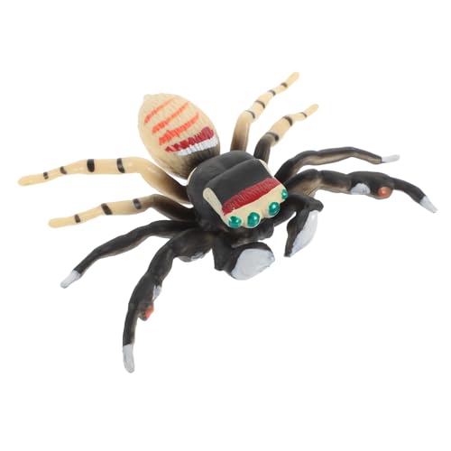 GARIOUANS Realistische Spinnenfigur Spinne für Halloween Deko Lebensechtes Modell für Scherzartikel und Lernspielzeug für Partys und Kindererziehung GARIOUANS Realistische Spinnenfigur Spinne für Halloween Deko Lebensechtes Modell für Scherzartikel und Lernspielzeug für Partys und Kindererziehung von GARIOUANS