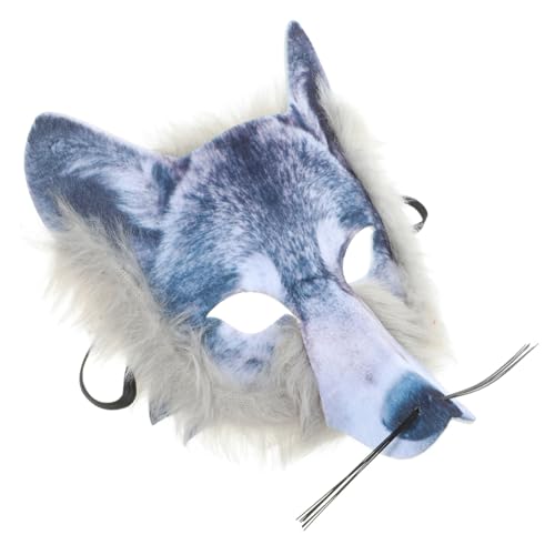 GARIOUANS Realistische Wolfsmaske Halloween Gruselmaske für Kostüm Cosplay Party Robust Detailreich Vielseitig Einsetzbar für Verkleidung und Maskenball GARIOUANS Realistische Wolfsmaske Halloween Gruselmaske für Kostüm Cosplay Party Robust Detailreich Vielseitig Einsetzbar für Verkleidung und Maskenball von GARIOUANS