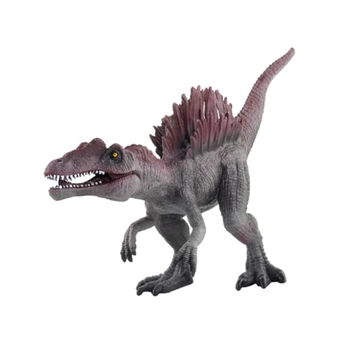 GARIOUANS Realistisches Dinosaurier Modell Stacheldrachen aus Hochwertigem Kunststoff Bewegliche Mund und Flossenfunktion Pädagogisches Lernspielzeug für Dekorativ für Zuhause und Schule von GARIOUANS