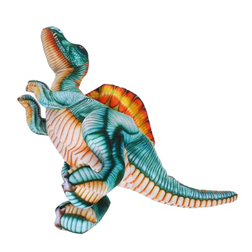 GARIOUANS Realistisches Dinosaurier Plüschtier Weiches Detailgetreues Kuschelkissen als Kindergeburtstagsgeschenk Vielseitiger Reise und Schlafbegleiter für Jungen und Mädchen von GARIOUANS