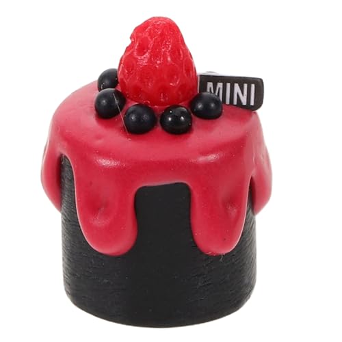 GARIOUANS Realistisches Miniatur Kuchenmodell Künstliches Dessert für Puppenhaus Bäckerei Dekor Leicht Tragbar Kreative DIY Szene für Sammler Fotografie und Bastelprojekte von GARIOUANS