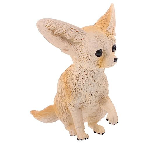 GARIOUANS Realistisches Ohrfuchs Modell Desktop Tierfigur Detaillierte Wüstenwild Fuchs Dekoration für Zuhause Büro Sammler Geschenk GARIOUANS Realistisches Ohrfuchs Modell Desktop Tierfigur Detaillierte Wüstenwild Fuchs Dekoration für Zuhause Büro Sammler Geschenk von GARIOUANS