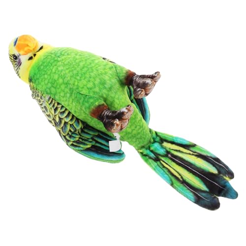 GARIOUANS Realistisches Papagei Plüschtier Niedliche Macaw Plüschpuppe für Dekoration für Zuhause und Garten Vielseitiges Kuscheltier für Jungen von GARIOUANS