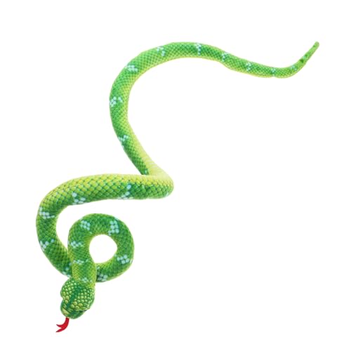 GARIOUANS Realistisches Plüsch Schlangenspielzeug Mittlere Weiches Gefülltes Tier als Streicheffekt für Halloween Party Dekoration und Spaß mit Lebensnaher Optik GARIOUANS Realistisches Plüsch Schlangenspielzeug Mittlere Weiches Gefülltes Tier als Streicheffekt für Halloween Party Dekoration und Spaß mit Lebensnaher Optik von GARIOUANS