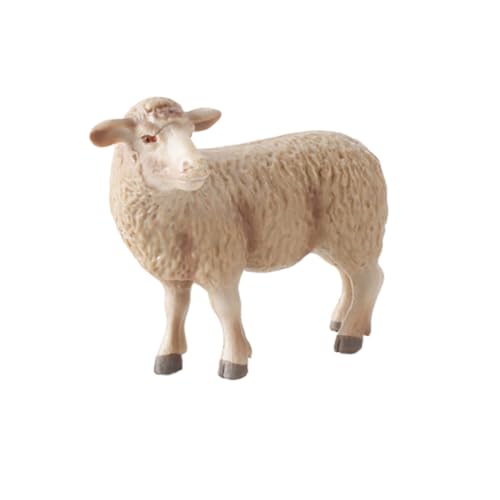 GARIOUANS Realistisches Schaf Modell Kunststoff Dekoration Detailgetreu Naturgetreu Beige Desktop Ornament für Wohnzimmer und Kinderzimmer GARIOUANS Realistisches Schaf Modell Kunststoff Dekoration Detailgetreu Naturgetreu Beige Desktop Ornament für Wohnzimmer und Kinderzimmer von GARIOUANS