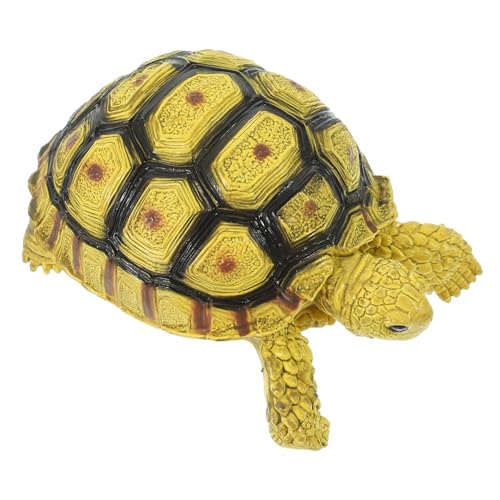 GARIOUANS Realistisches Schildkrötenmodell Kunststoff Figur Tier Nachbildung Pädagogisches Garten Deko Desktop Lernspielzeug für Erwachsene von GARIOUANS
