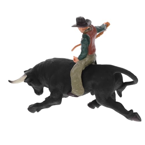 GARIOUANS Realistisches Teiliges Matador und Stier Spielfigur aus Robustem für Detailgetreues Western Design als Dekoration und Rollenspielzubehör GARIOUANS Realistisches Teiliges Matador und Stier Spielfigur aus Robustem für Detailgetreues Western Design als Dekoration und Rollenspielzubehör von GARIOUANS