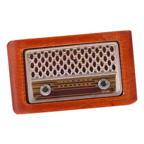 GARIOUANS Retro -Radiospielzeug Miniaturverzierung Vintage winzige Radiomodelle Mini House Crafts Mini-Radio-Handwerk Mini-Radio-Schmuck Miniatur -Stütze Mini-Radio- Eisen GARIOUANS Retro -Radiospielzeug Miniaturverzierung Vintage winzige Radiomodelle Mini House Crafts Mini-Radio-Handwerk Mini-Radio-Schmuck Miniatur -Stütze Mini-Radio- Eisen von GARIOUANS