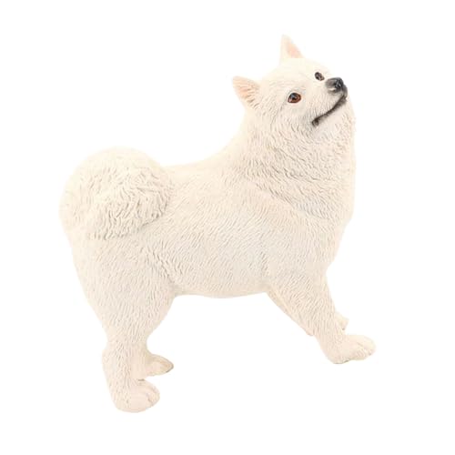 GARIOUANS Samoyed Hund Figurine aus Kunststoff Realistisches Tiermodell für Dekoration für Zuhause und Büro Sicher und Langlebig Attraktives GARIOUANS Samoyed Hund Figurine aus Kunststoff Realistisches Tiermodell für Dekoration für Zuhause und Büro Sicher und Langlebig Attraktives von GARIOUANS