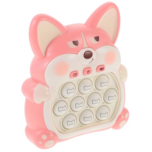 GARIOUANS Schnelles Druckspielzeug Pop Bubble Game Konsole Cartoon Mehrfunktions spielmaschine für Soziale Interaktion Kognitives Training und Unterhaltung Handlich Leicht mit Soundeffekten von GARIOUANS