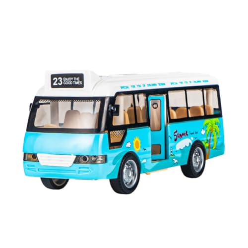 GARIOUANS School Bus Toy Model with Lights and Sounds Educational Simulation Vehicle for Interactive Toy Bus with Music for Indoor Play von GARIOUANS