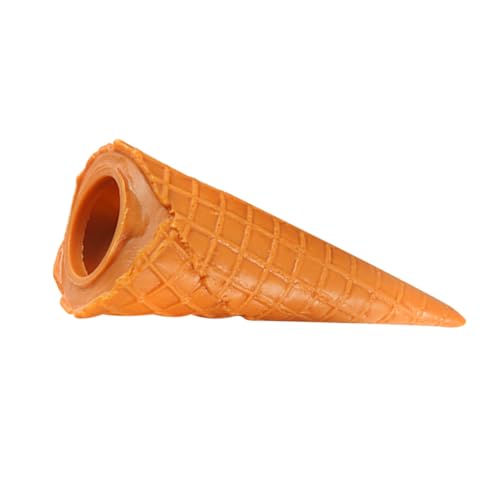 GARIOUANS Simulierter Eiscreme Tütenhalter Attraktives Fake Food Modell Dekorationsobjekt für Dessertgeschäfte und Miniaturhäuser Farbenfroh und von GARIOUANS