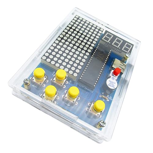 GARIOUANS Spielkonsole Löten für Anfänger DIY Elektronik Bausatz Handheld Soldering Practice Kit Einfache Bedienung Praktisches Übungsspielzeug für Löten und GARIOUANS Spielkonsole Löten für Anfänger DIY Elektronik Bausatz Handheld Soldering Practice Kit Einfache Bedienung Praktisches Übungsspielzeug für Löten und von GARIOUANS