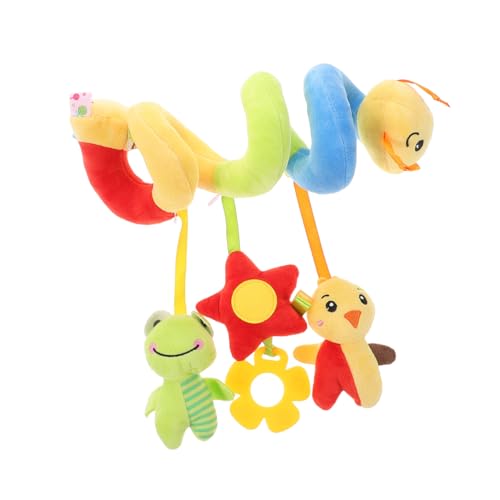 GARIOUANS Spiral Greifspielzeug fürs Babybett und Kinderwagen Plüsch hängespielzeug Tags zur Sensorischen Entwicklung Sanft und Pflegeleicht für Neugeborene und Kleinkinder GARIOUANS Spiral Greifspielzeug fürs Babybett und Kinderwagen Plüsch hängespielzeug Tags zur Sensorischen Entwicklung Sanft und Pflegeleicht für Neugeborene und Kleinkinder von GARIOUANS