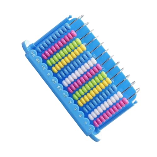 GARIOUANS Stellige Zählrahmen aus Hochwertigem Kunststoff Abgerundete Ecken Sicher und Langlebig Pädagogisches Zählwerkzeug für Schüler und Buchhalter GARIOUANS Stellige Zählrahmen aus Hochwertigem Kunststoff Abgerundete Ecken Sicher und Langlebig Pädagogisches Zählwerkzeug für Schüler und Buchhalter von GARIOUANS