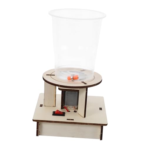 GARIOUANS Stem Wissenschaftsbaukasten Elektrischer Wassertornado DIY Modell aus Holz Sicheres Experimentierset für Jungen Mädchen Wissenschaftliches Lernspielzeug von GARIOUANS