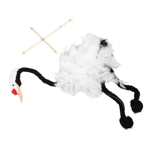 GARIOUANS -Streichpuppe lustige Figur Handwerk Plüschtiere Marionette tierische Marionetten Tiere Marionetten lustiges Marionettenspielzeug Marinette-Puppe Künstliche Federn GARIOUANS -Streichpuppe lustige Figur Handwerk Plüschtiere Marionette tierische Marionetten Tiere Marionetten lustiges Marionettenspielzeug Marinette-Puppe Künstliche Federn von GARIOUANS