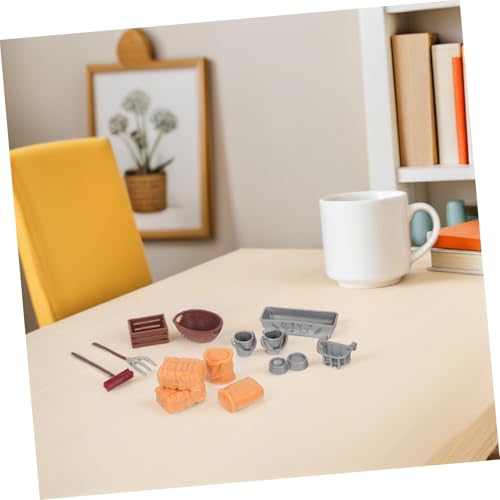 GARIOUANS Teiliges Farmspielzeug Set für Stabilem Kunststoff Realistischer Heuballen Futterzubehör und Werkzeugen Vielseitiges Indoor und Outdoor Rollenspiel für Kleine GARIOUANS Teiliges Farmspielzeug Set für Stabilem Kunststoff Realistischer Heuballen Futterzubehör und Werkzeugen Vielseitiges Indoor und Outdoor Rollenspiel für Kleine von GARIOUANS
