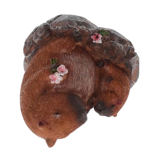 GARIOUANS Tierschmuck Für Und Kind Tierverzierung Bastelarbeiten Zum Muttertag Hängende Verzierung des Muttertags Muttertagsbaum -Ornamente Simulierte Tierornamente Harz Light Brown GARIOUANS Tierschmuck Für Und Kind Tierverzierung Bastelarbeiten Zum Muttertag Hängende Verzierung des Muttertags Muttertagsbaum -Ornamente Simulierte Tierornamente Harz Light Brown von GARIOUANS