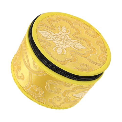 GARIOUANS Tragbarer Gesangsschalenbeutel Für Meditation Sound Bowl Lagerung Mit Reißverschlussverschluss Kompakter Tibetischer Schüsselhalter Für Buddhistische Soundschalen GARIOUANS Tragbarer Gesangsschalenbeutel Für Meditation Sound Bowl Lagerung Mit Reißverschlussverschluss Kompakter Tibetischer Schüsselhalter Für Buddhistische Soundschalen von GARIOUANS