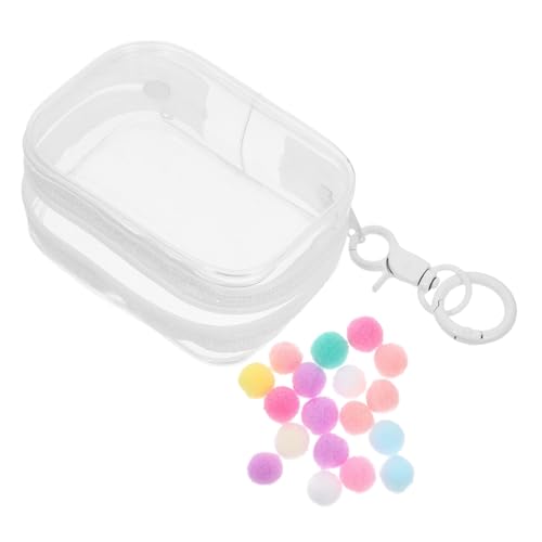 GARIOUANS Transparente Puppen Displaytasche mit Schlüsselanhänger PVC Aufbewahrungstasche für Mini Figuren und Sammlerstücke Geschlossene Blindbox für Sicheren Stauraum und Optimalen Schutz GARIOUANS Transparente Puppen Displaytasche mit Schlüsselanhänger PVC Aufbewahrungstasche für Mini Figuren und Sammlerstücke Geschlossene Blindbox für Sicheren Stauraum und Optimalen Schutz von GARIOUANS