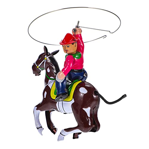 GARIOUANS Vintage Cowboy Aufziehspielzeug Kreatives Blechspielzeug mit für Heimdekoration Sicher und Handlich für Verschiedene Anlässe GARIOUANS Vintage Cowboy Aufziehspielzeug Kreatives Blechspielzeug mit für Heimdekoration Sicher und Handlich für Verschiedene Anlässe von GARIOUANS
