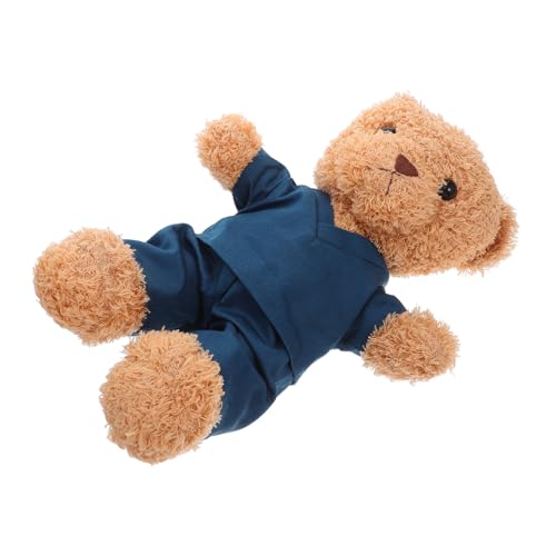 GARIOUANS Weicher Kleiner Plüschbär mit Niedlicher Krankenschwester-uniform Kuscheliges Kinderstofftier Perfektes zur Pflegeausbildung und Medizinischen Feierlichkeiten Dekoratives von GARIOUANS