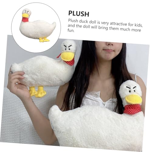 GARIOUANS Weiches Plüsch Kuscheltier Ente Niedliches Stofftier Sofa Kissen für Geschenk Deko von GARIOUANS