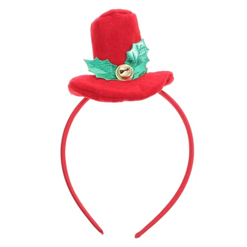 GARIOUANS Weihnachtlicher Haarreifen mit Schimmerndem Hut Leichter Haarschmuck für Kinderpartys Karneval und Festliche Weihnachtskostüme Modischer Kopfschmuck für Mädchen und Frauen von GARIOUANS