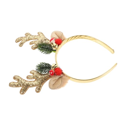GARIOUANS Weihnachtsgeweih Stirnband Weihnachten Reh klein weihnachtsdeko Cosplay -Gegner Hair Hoop süßes Rentiergeweih Stirnband Haarreif aus Rentiergeweih Festliche Haarbänder Stoff GARIOUANS Weihnachtsgeweih Stirnband Weihnachten Reh klein weihnachtsdeko Cosplay -Gegner Hair Hoop süßes Rentiergeweih Stirnband Haarreif aus Rentiergeweih Festliche Haarbänder Stoff von GARIOUANS