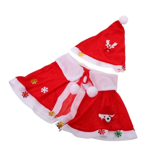 GARIOUANS Weihnachtskleidung für Party-Performance-Kostüm Männer Kapuzenmantel Bühnenkostüm Kostüm Umhang Kapuzenumhang für Frauen für Weihnachtsfeiern Flanell GARIOUANS Weihnachtskleidung für Party-Performance-Kostüm Männer Kapuzenmantel Bühnenkostüm Kostüm Umhang Kapuzenumhang für Frauen für Weihnachtsfeiern Flanell von GARIOUANS