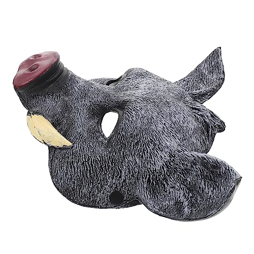 GARIOUANS Wildschwein Cosplay Maske aus PU Gruselige Halloween Dekorationsmaske Karneval und Kostümpartys Realistische Tiermaske für Erwachsene Vielseitig Einsetzbar für Verschiedene Anlässe GARIOUANS Wildschwein Cosplay Maske aus PU Gruselige Halloween Dekorationsmaske Karneval und Kostümpartys Realistische Tiermaske für Erwachsene Vielseitig Einsetzbar für Verschiedene Anlässe von GARIOUANS