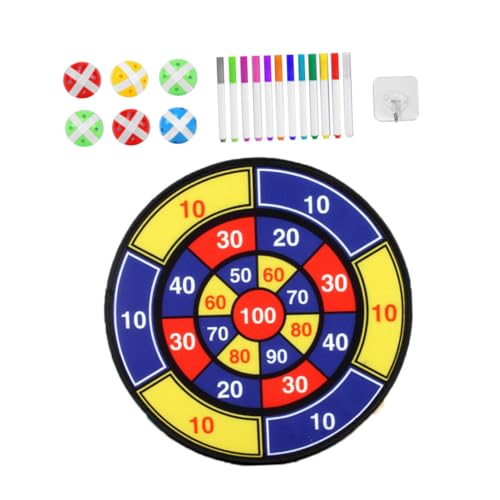 GARIOUANS Wurfspiel Klebriges Zielspiel aus Weichem Flanell Puzzle Malspielzeug und Motorischen Fähigkeiten für Drinnen und Draußen GARIOUANS Wurfspiel Klebriges Zielspiel aus Weichem Flanell Puzzle Malspielzeug und Motorischen Fähigkeiten für Drinnen und Draußen von GARIOUANS