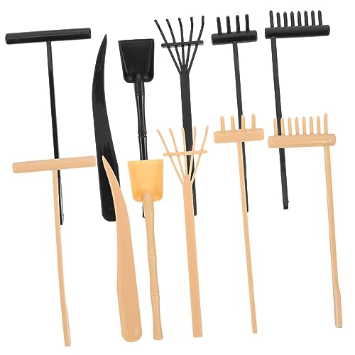 GARIOUANS Zen Garten Zubehör Set Teiliges Sandspielzeug mit Gelben und Schwarzen Rechen für Meditationssand und Kreative Gestaltung Stressabbau und DIY Deko für Schreibtisch und Zuhause GARIOUANS Zen Garten Zubehör Set Teiliges Sandspielzeug mit Gelben und Schwarzen Rechen für Meditationssand und Kreative Gestaltung Stressabbau und DIY Deko für Schreibtisch und Zuhause von GARIOUANS