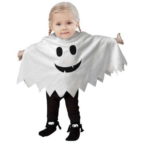 GAROMIA Halloween Kostüm Baby Halloween Geist Kostüm Umhang+Hosen Halloween Party Cosplay Geist Umhang Geisterkostüm Set für Kleinkind Unisex 18-24Monate GAROMIA Halloween Kostüm Baby Halloween Geist Kostüm Umhang+Hosen Halloween Party Cosplay Geist Umhang Geisterkostüm Set für Kleinkind Unisex 18-24Monate von GAROMIA