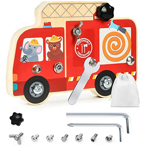 GAROMIA Montessori Spielzeug ab 1 2 3 4 Jahre Montessori Holz Schraubbrett Holzspielzeug Schraubenbretter Auto Lernspielzeug Motorikspielzeug Sensorik Spielzeug Holzschrauben Kinder Spielzeug GAROMIA Montessori Spielzeug ab 1 2 3 4 Jahre Montessori Holz Schraubbrett Holzspielzeug Schraubenbretter Auto Lernspielzeug Motorikspielzeug Sensorik Spielzeug Holzschrauben Kinder Spielzeug von GAROMIA